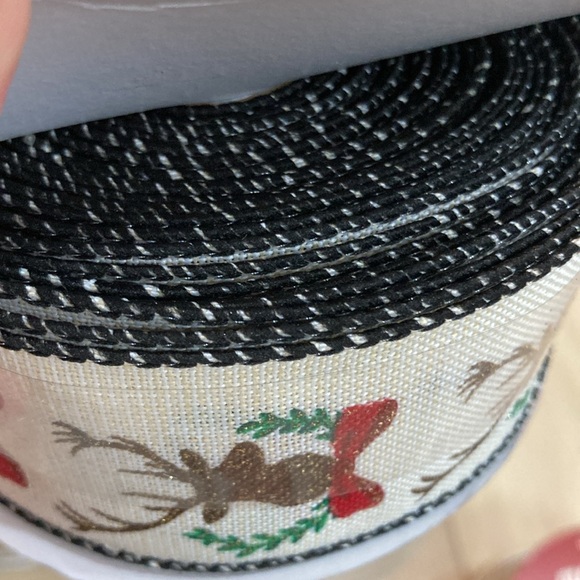 Bundle (4) rolls Christmas holiday ribbon - Picture 9 of 10